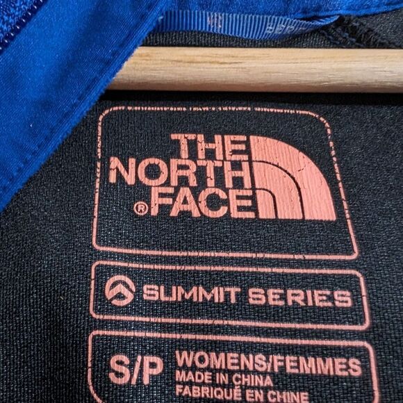 NORTH FACE SUMMIT SERIES BLUE SIZE S HOODED WINDSTOPPER - Picture 2 of 8